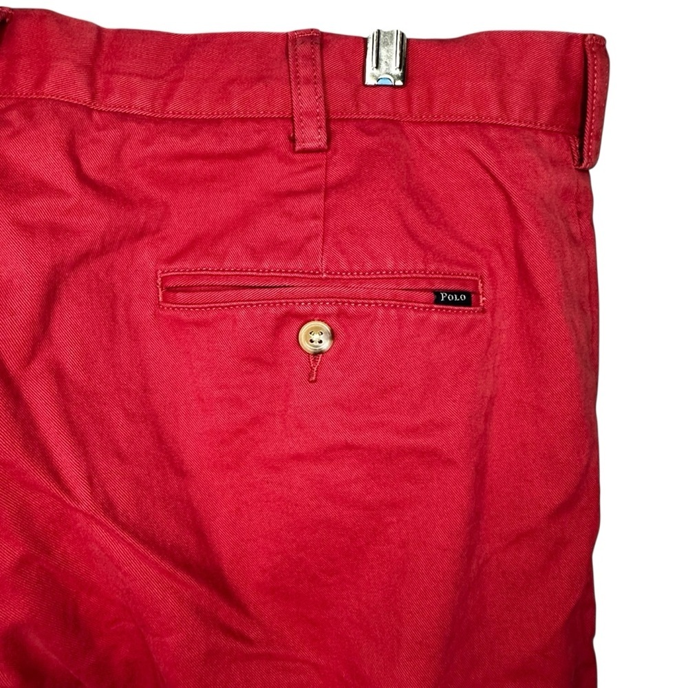 Polo by Ralph Lauren Slim Fit Red Pants 35x32 - Picture 7 of 14
